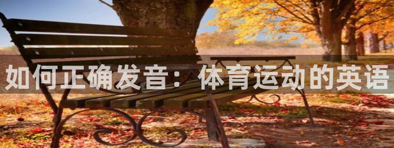 海南JJB竞技宝官网下载发展怎么样：如何正确发音：体育运动的