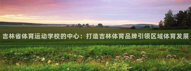 JJB竞技宝官方正版app集团E.ON：吉林省体育运